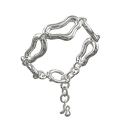 FLOWFORM CHAIN BRACELET